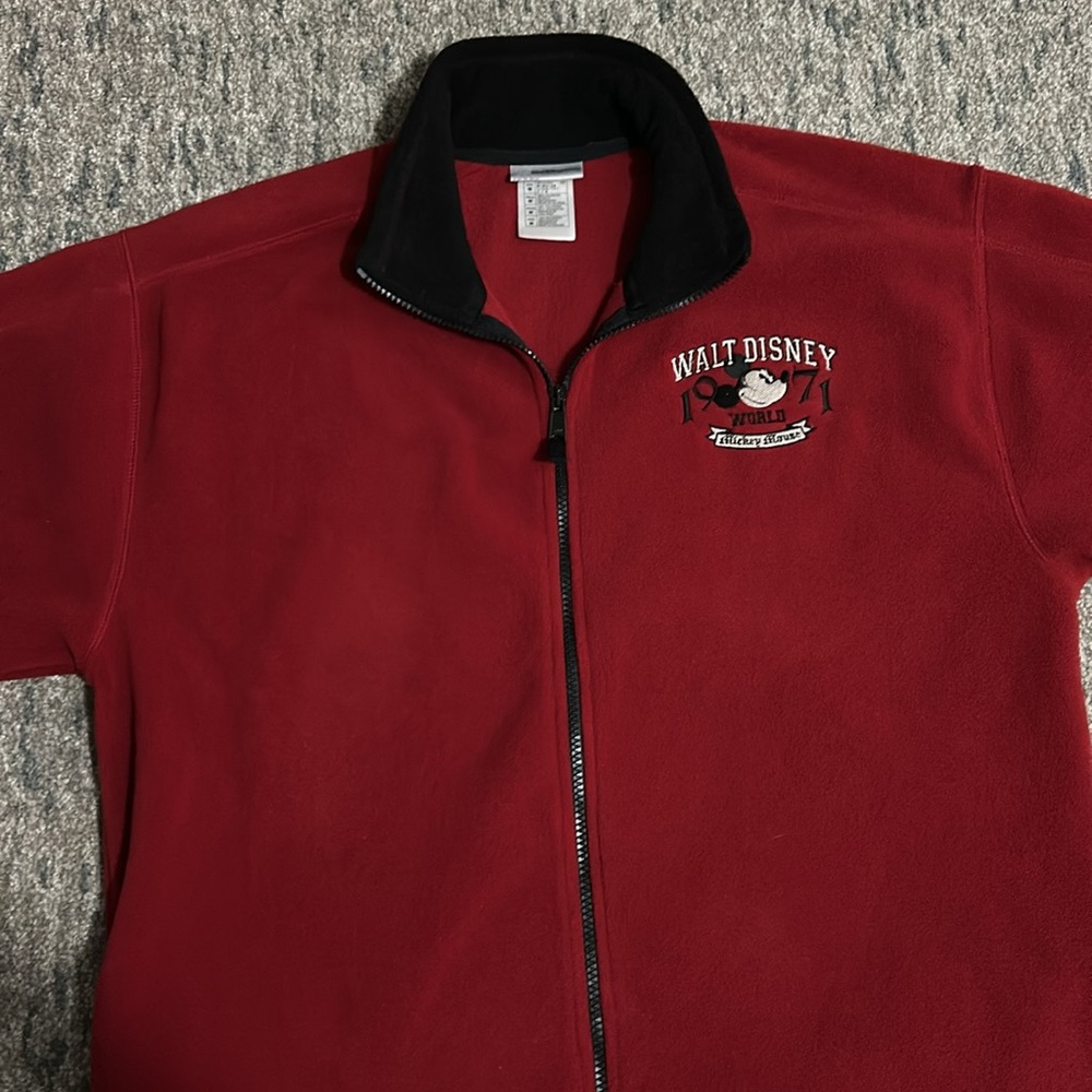 Walt Disney World Unisex Fleece Zip-Up Sweater